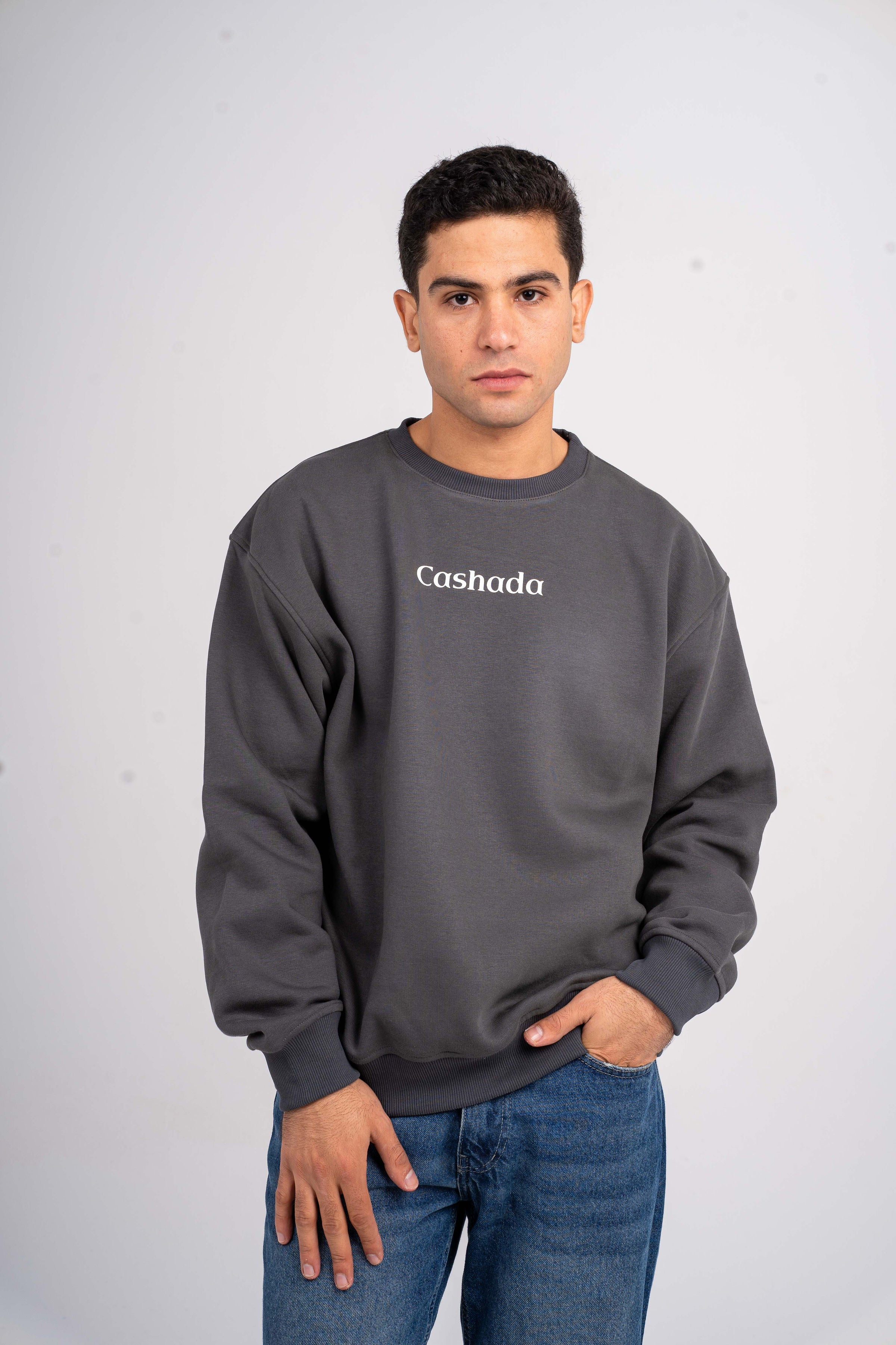 Mysterious Oversized Crew Neck