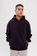 Plain Black Oversized Hoodie